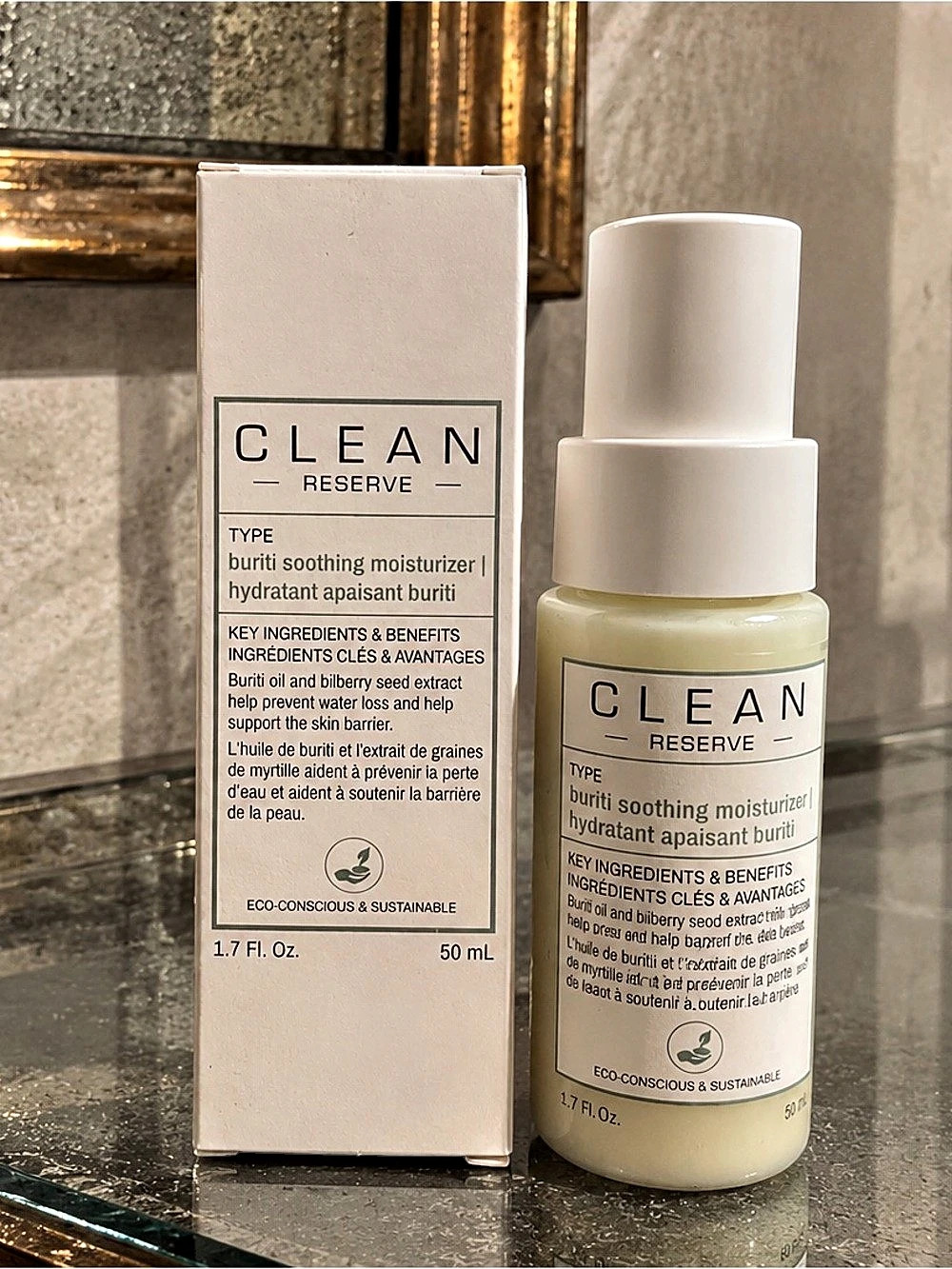 CLEAN RESERVE Bunti Soothing Moisturizer Facial Moisturizer NWT
